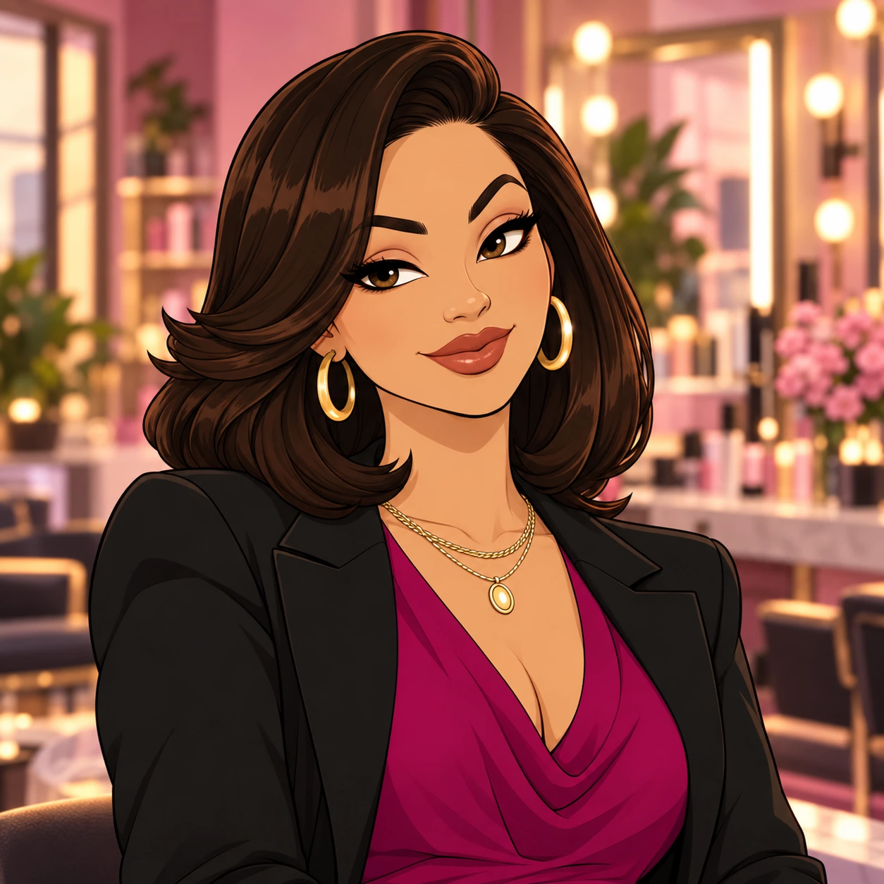 Denise character portrait